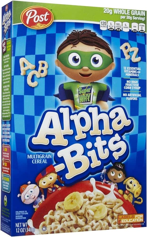 Post Alpha Bits Cereal
