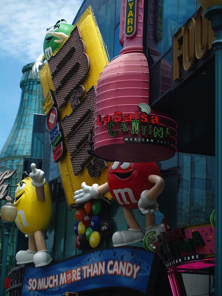 M&M’s from M&M’s World