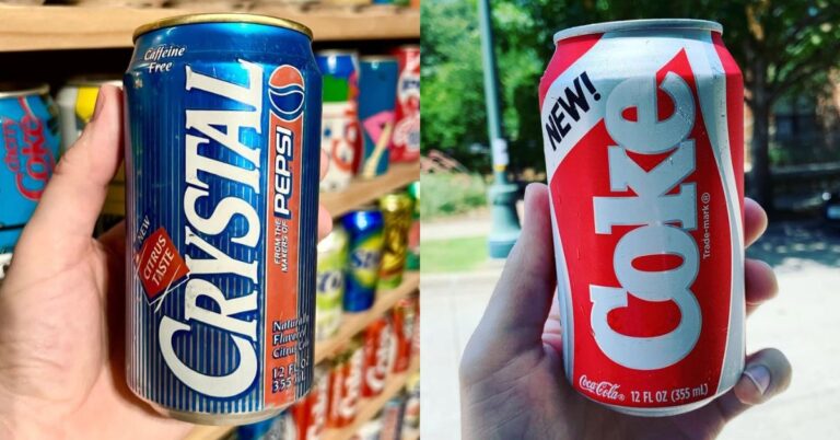 Los mayores fracasos de la historia de los refrescos